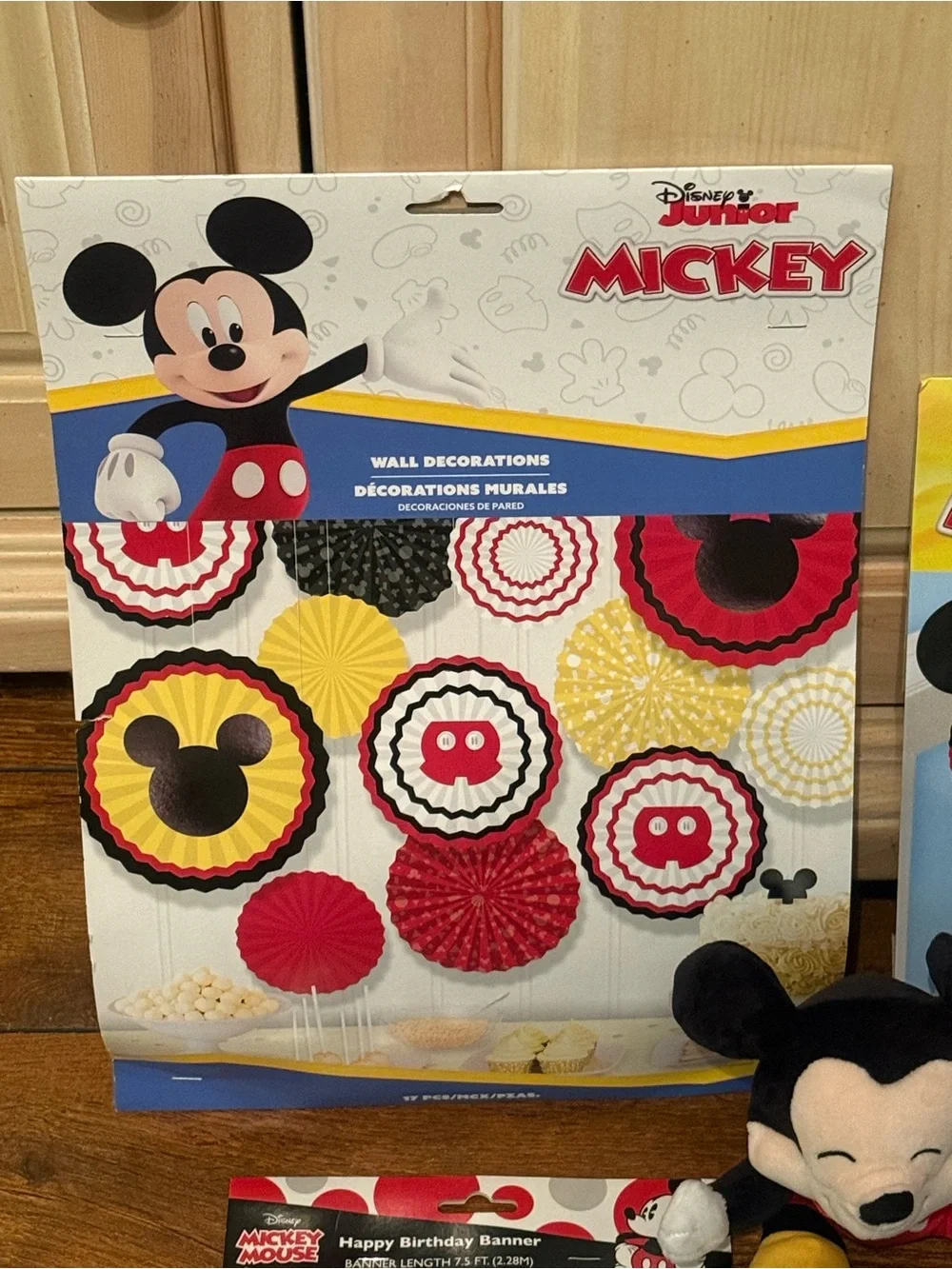 Disney Mickey Mouse Party Decorations Kit in Red, Black, White